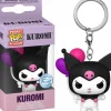 Hello Kitty - Kuromi with Balloons Pocket Pop! Keychain