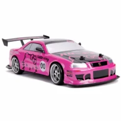 Hello Kitty - Nissan Skyline GT-R (BNR34) Elite 1/10th Scale R/C Remote Control Vehicle Replica
