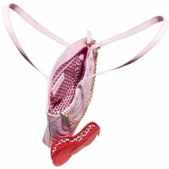 Hello Kitty - Pink Quilted 11” Faux Leather Shoulder Bag