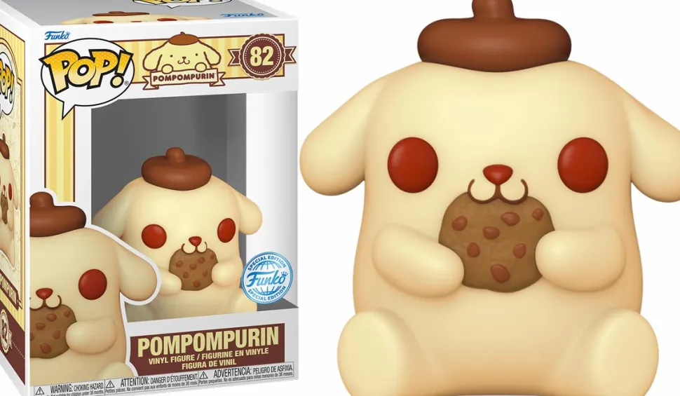 Hello Kitty - Pompompurin with Food Pop! Vinyl Figure