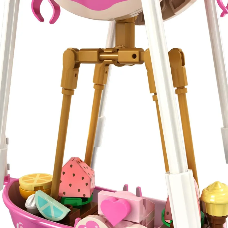 Hello Kitty - Summer Wunderland Hello Kitty Donut Ship Ride Building Block Construction Set (280 Pieces)