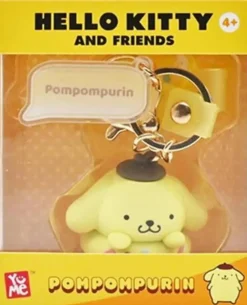 Hello Kitty and Friends - Pompompurin Donut Series Boxed Keychain with Hand Strap