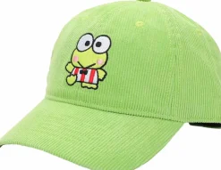 Hello Kitty and Friends - Keroppi Embroidered Adjustable Corduroy Hat
