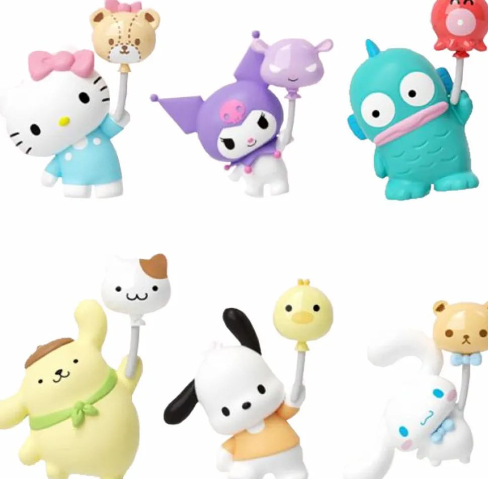 Hello Kitty and Friends - Sanrio Characters Balloon Adventure Series Moetch Bean Blind Bag Vinyl Figure (Display of 18)