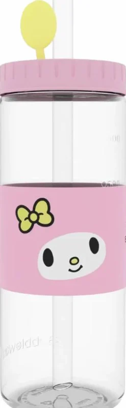Hello Kitty and Friends - My Melody Bobbleware 500ml Borosilicate Glass Reusable Tumbler