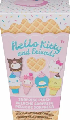Hello Kitty and Friends - Ice Cream Surprise Blind Box Plush (Display of 12)