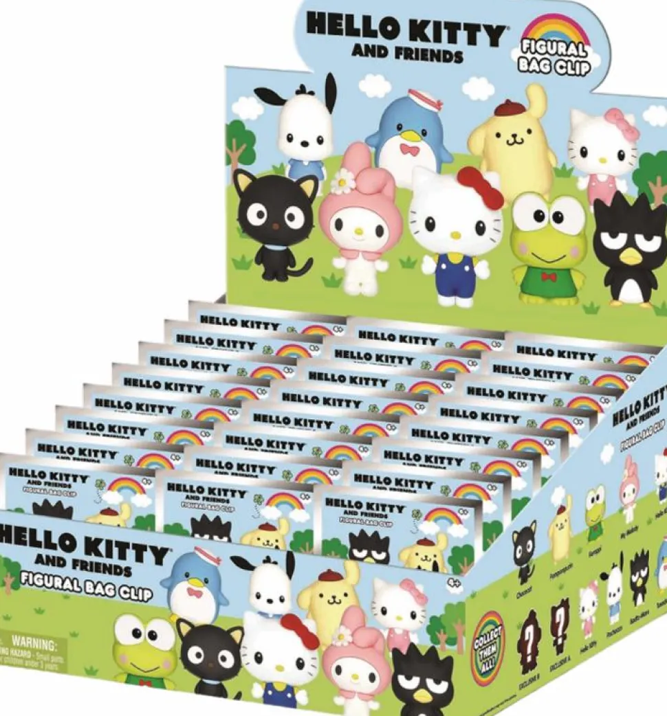 Hello Kitty and Friends - Series 01 3D Figural Foam Bag Clip Blind Bag (Display of 24)