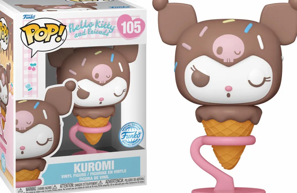 Hello Kitty and Friends - Kuromi as Ice Cream Cone Pop! Vinyl Figure