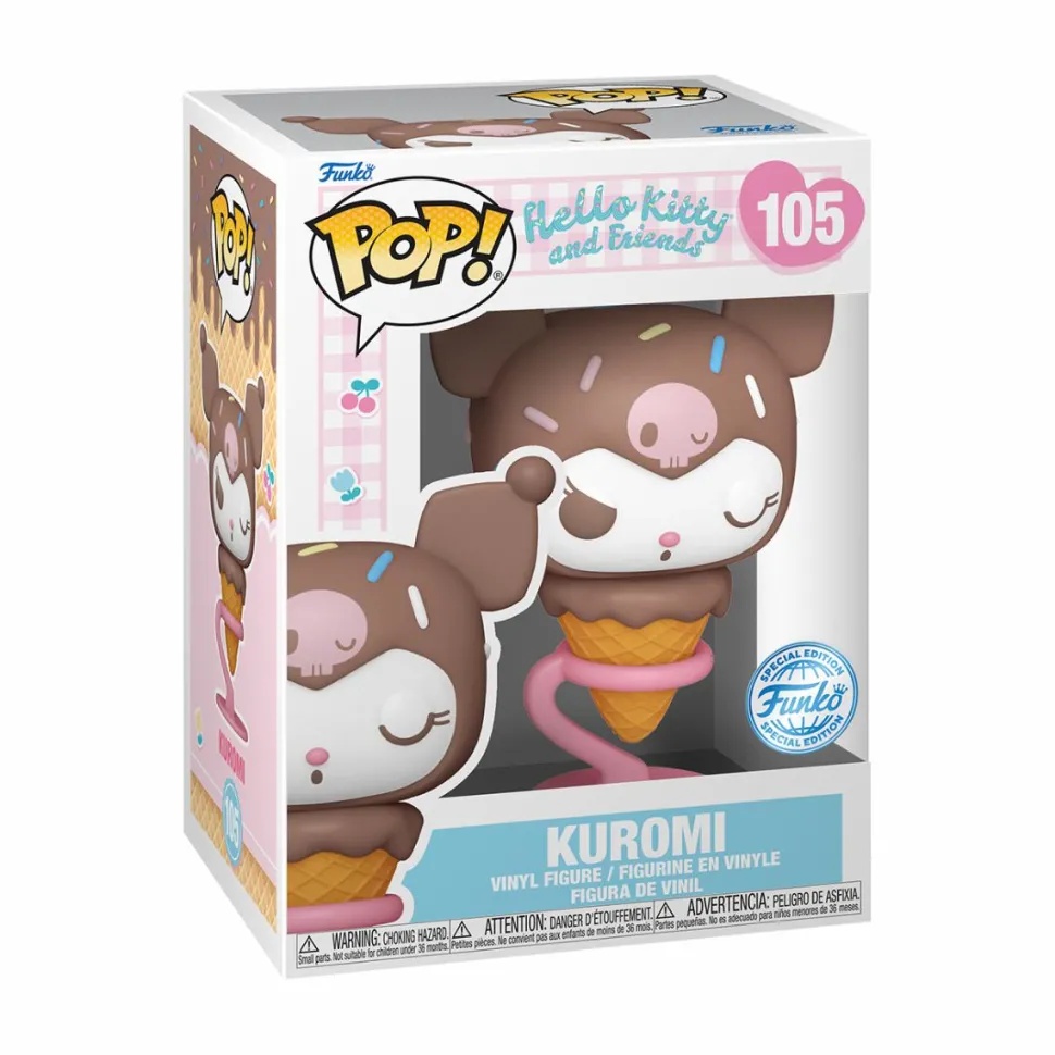 Hello Kitty and Friends - Kuromi as Ice Cream Cone Pop! Vinyl Figure