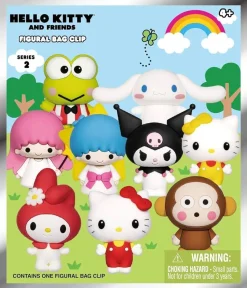 Hello Kitty and Friends - Series 02 3D Figural Foam Bag Clip Blind Bag (Single Unit)