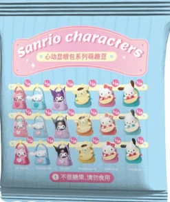 Hello Kitty and Friends - Sanrio Characters Eye-Catching Bag Series Moetch Bean Blind Bag Vinyl Figure (Single Unit)