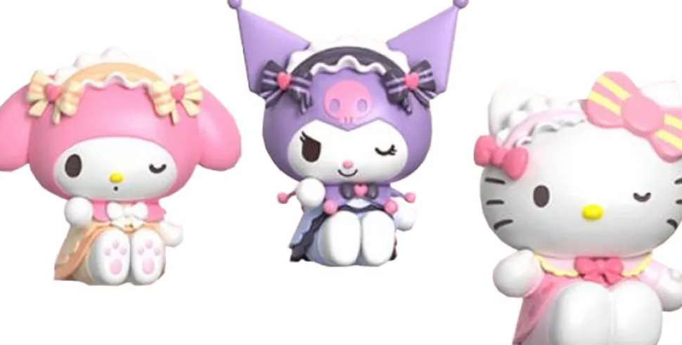 Hello Kitty and Friends - Sanrio Characters Sweet Lace Girl Series Moetch Bean Blind Bag Vinyl Figure (Single Unit)
