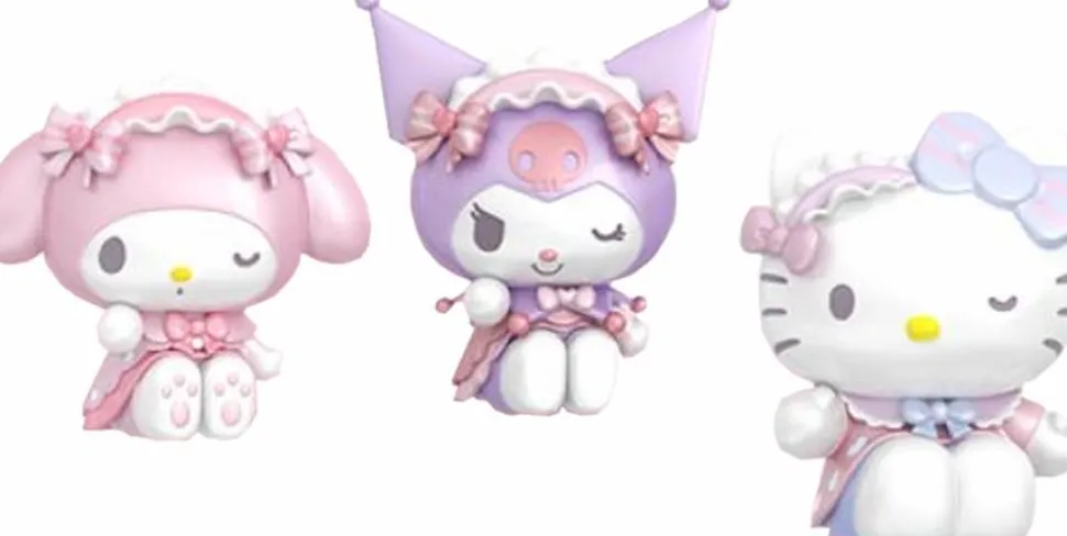 Hello Kitty and Friends - Sanrio Characters Sweet Lace Girl Series Moetch Bean Blind Bag Vinyl Figure (Single Unit)