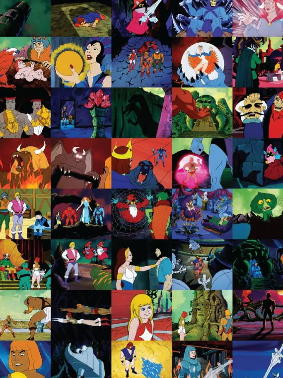 He-Man and She-Ra - A Complete Guide to the Classic Animated Adventures Hardcover Book