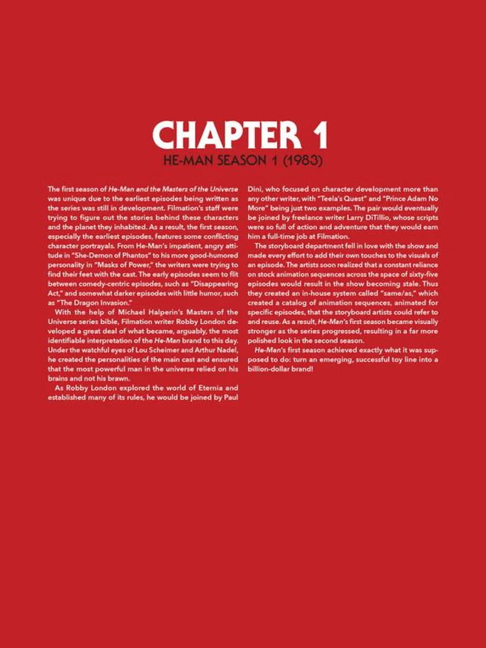 He-Man and She-Ra - A Complete Guide to the Classic Animated Adventures Hardcover Book