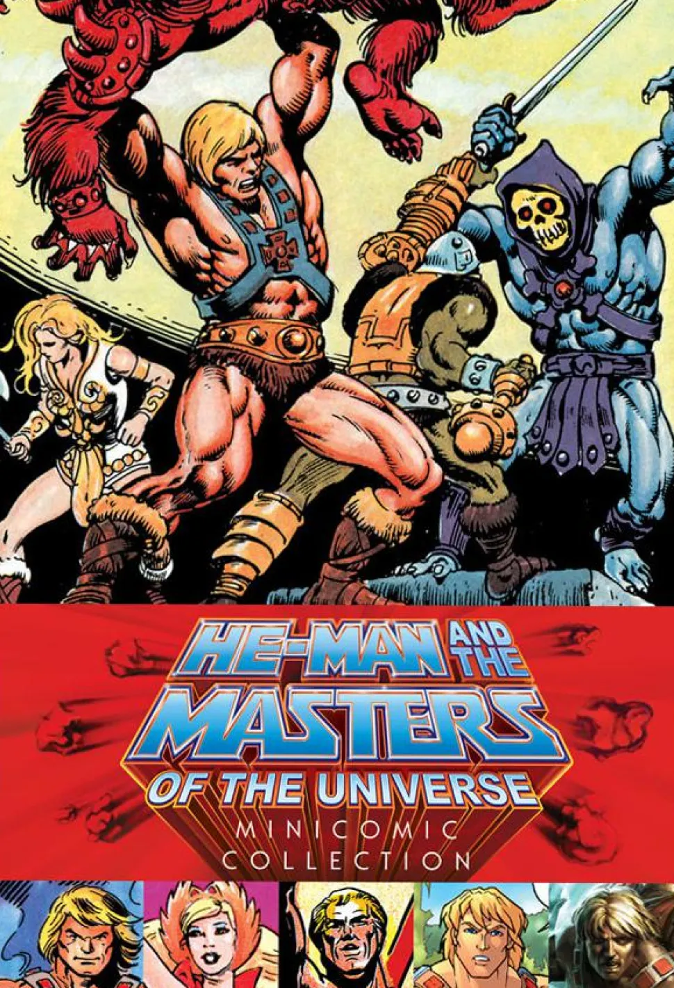 He-Man and the Masters of the Universe - Mini-Comic Collection Hardcover Book