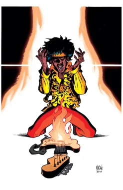 Hendrix: Electric Requiem by Mattia Colombara Hardcover Book