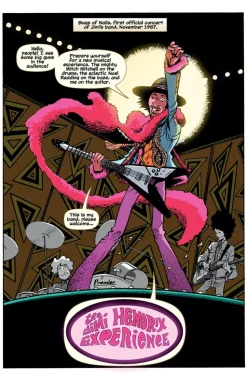 Hendrix: Electric Requiem by Mattia Colombara Hardcover Book