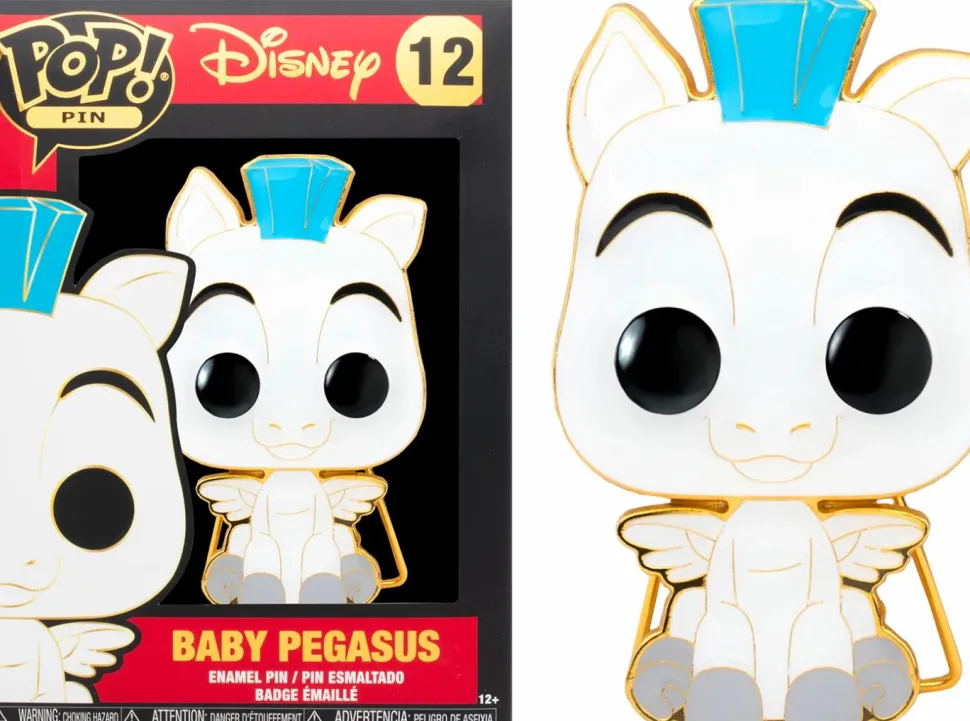 Hercules (1997) - Baby Pegasus 4" Pop! Enamel Pin