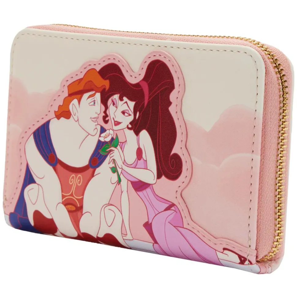 Hercules (1997) - Hercules & Megara 25th Anniversary 4” Faux Leather Zip-Around Wallet