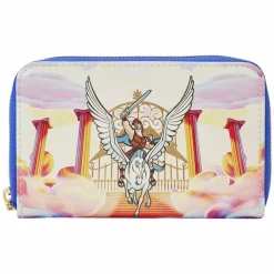 Hercules (1997) - Mount Olympus Golden Gates 4” Faux Leather Zip-Around Wallet