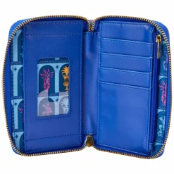 Hercules (1997) - Mount Olympus Golden Gates 4” Faux Leather Zip-Around Wallet