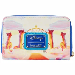 Hercules (1997) - Mount Olympus Golden Gates 4” Faux Leather Zip-Around Wallet