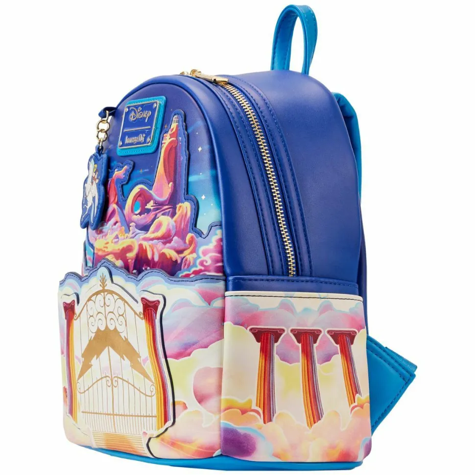 Hercules (1997) - Mount Olympus Golden Gates 10” Faux Leather Mini Backpack