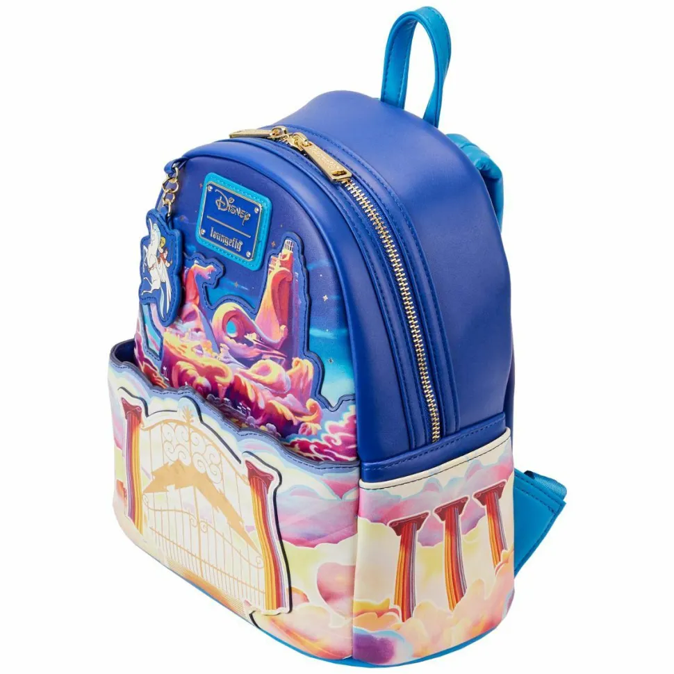 Hercules (1997) - Mount Olympus Golden Gates 10” Faux Leather Mini Backpack