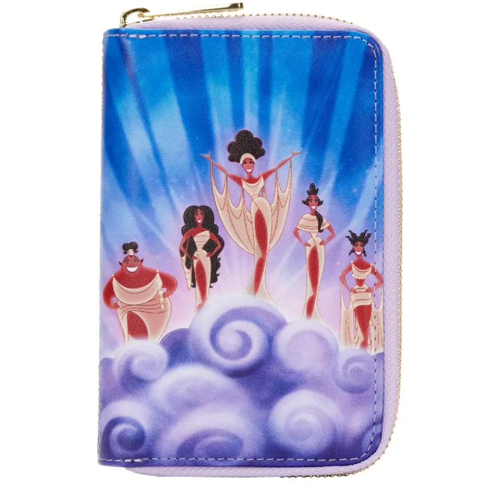 Hercules (1997) - Muses Clouds 4” Faux Leather Zip-Around Wallet