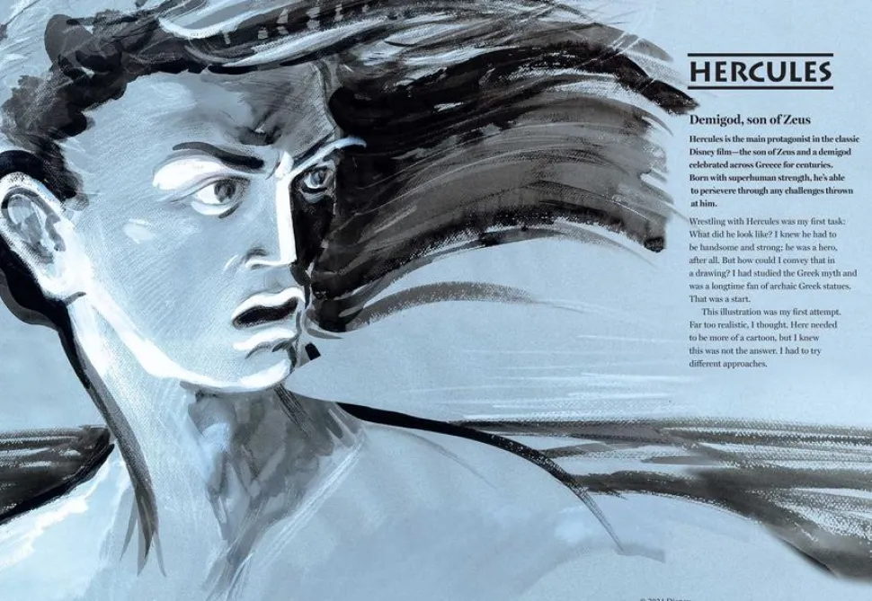 Hercules (1997) - The Art of Gerald Scarfe Hardcover Book