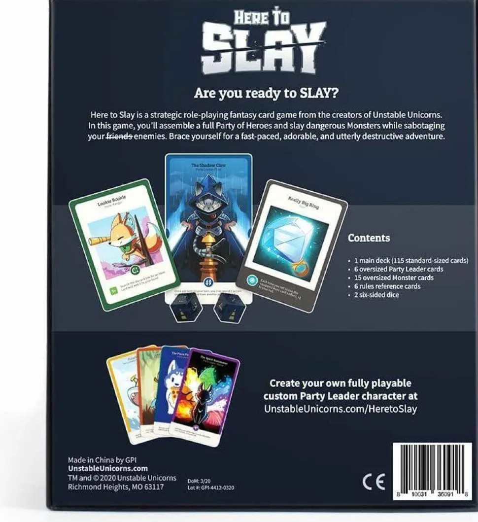 Here to Slay - Card Game