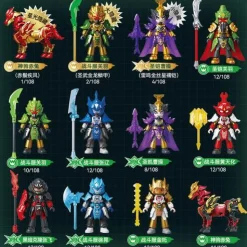 Hero Infinity - Galaxy Version Turbo 03 Rise of the Dragon Blind Box Articulated Model Kit (Display of 9)