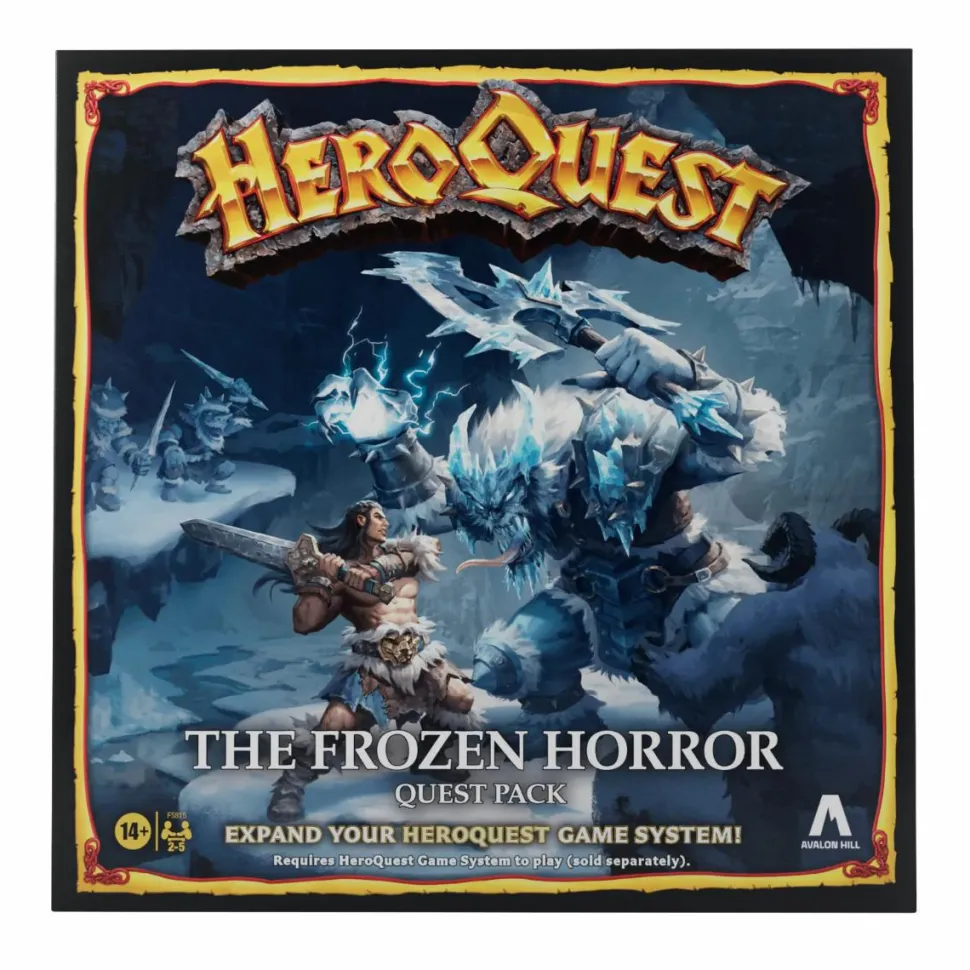 HeroQuest - The Frozen Horror Quest Board Game Expansion Pack