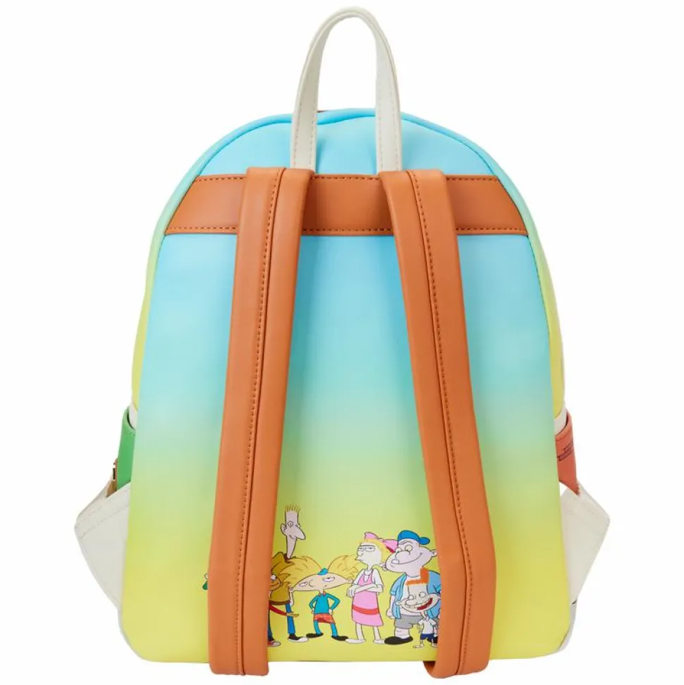 Hey Arnold - Sunset Arms Boarding House 12" Faux Leather Mini Backpack
