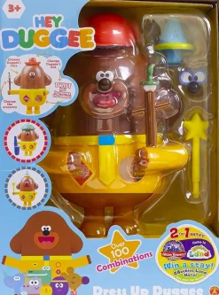 Hey Duggee - Dress Up Duggee 7” Figure with Accessories