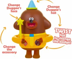 Hey Duggee - Dress Up Duggee 7” Figure with Accessories