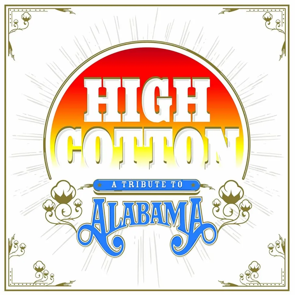 High Cotton: A Tribute To Alabama By Various Artists 2xLP Vinyl Record (Blue Coloured Vinyl)