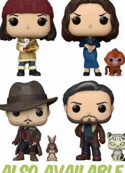 His Dark Materials - Mrs. Coulter with Monkey Daemon Pop! Vinyl Figure