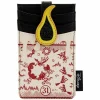 Hocus Pocus - Black Flame Candle Glow in the Dark 4” Faux Leather Card Holder