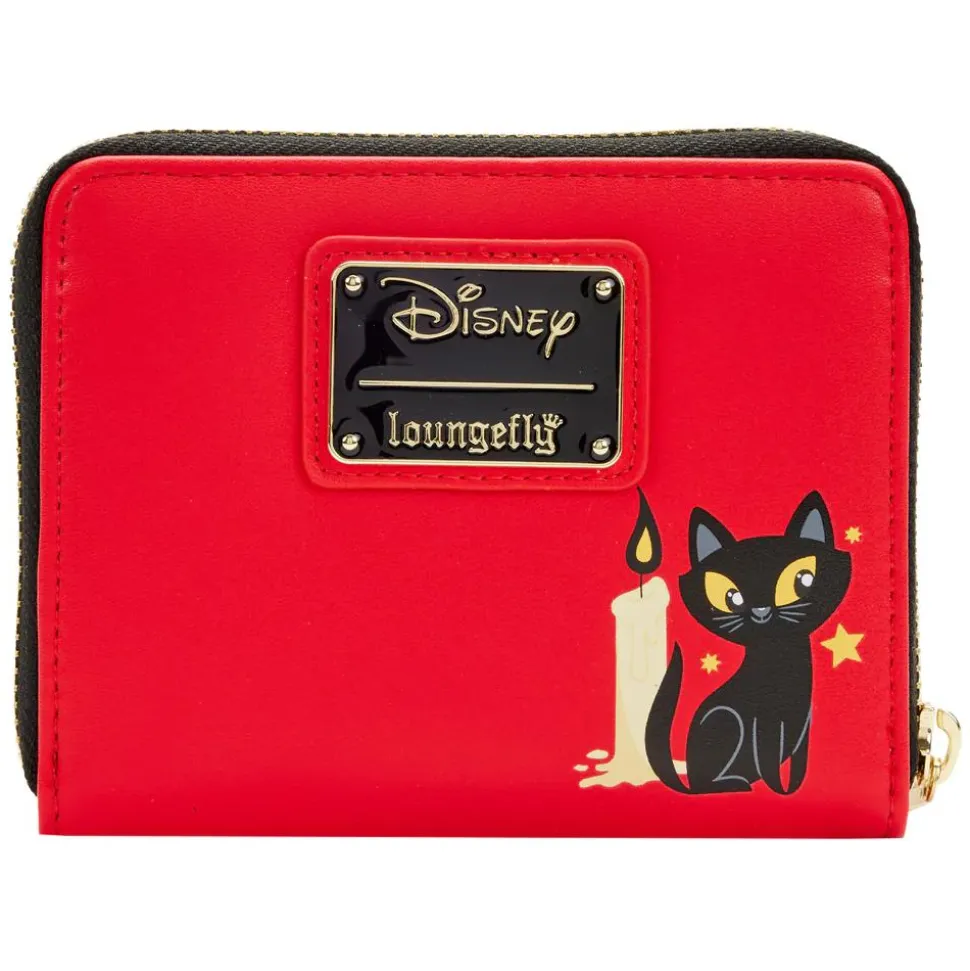 Hocus Pocus - Dani Binx 4” Faux Leather Zip-Around Wallet