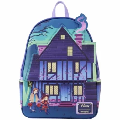 Hocus Pocus - Sanderson Sisters House Glow in the Dark 12" Faux Leather Mini Backpack