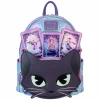 Hocus Pocus - Tarot Card Binx Iridescent Glow in the Dark 10" Faux Leather Mini Backpack