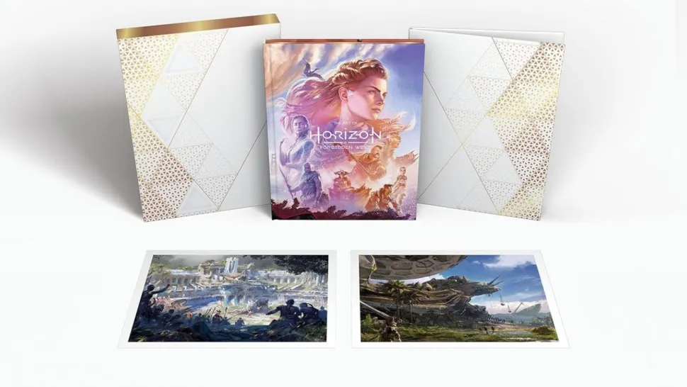 Horizon Forbidden West - The Art of Horizon Forbidden West Deluxe Edition Hardcover Book