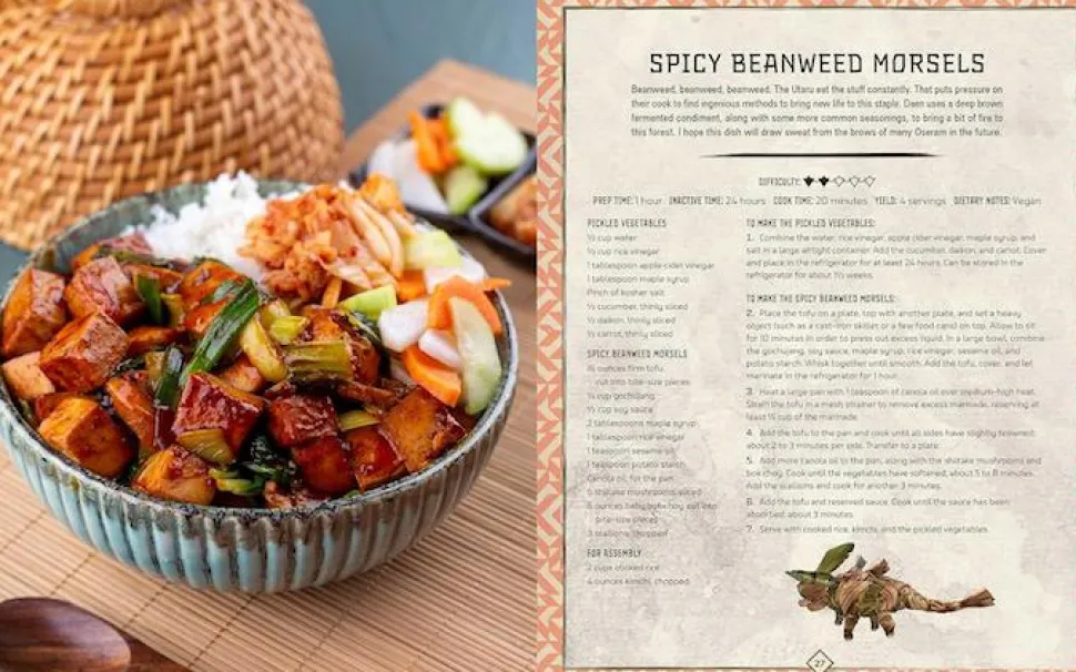 Horizon Zero Dawn - The Official Horizon Cookbook: Tastes of the Seven Tribes Hardcover Book