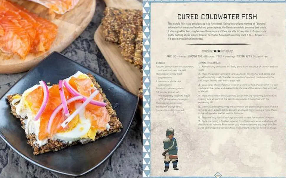 Horizon Zero Dawn - The Official Horizon Cookbook: Tastes of the Seven Tribes Hardcover Book