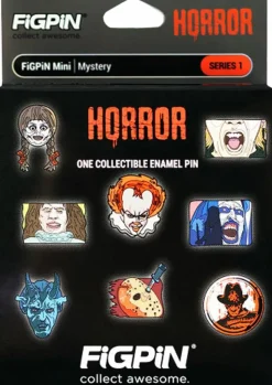 Horror - Series 1 FiGPiN Mystery Blind Box Mini Enamel Pin (Single Unit)