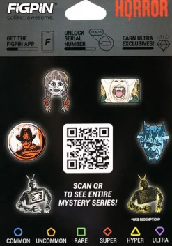 Horror - Series 1 FiGPiN Mystery Blind Box Mini Enamel Pin (Single Unit)