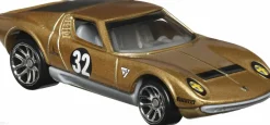 Hot Wheels - 1971 Lamborghini Miura SV Hot Wheels Vintage Racing Club 1/64th Scale Die-Cast Vehicle Replica