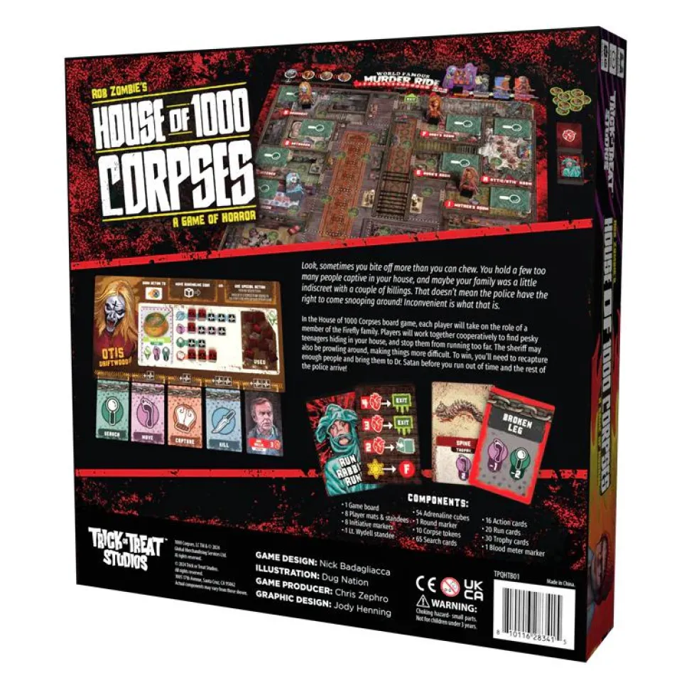 House of 1000 Corpses - Board Game